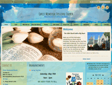 Tablet Screenshot of christmemorialnbm.com